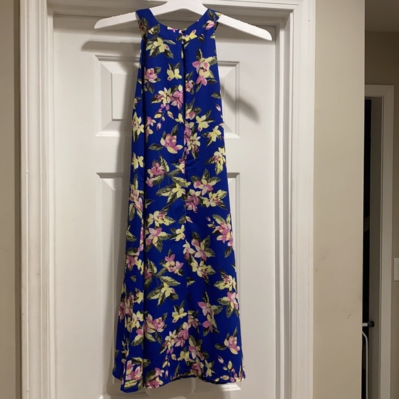 NWT sugar + lips floral blue dress - Picture 5 of 5